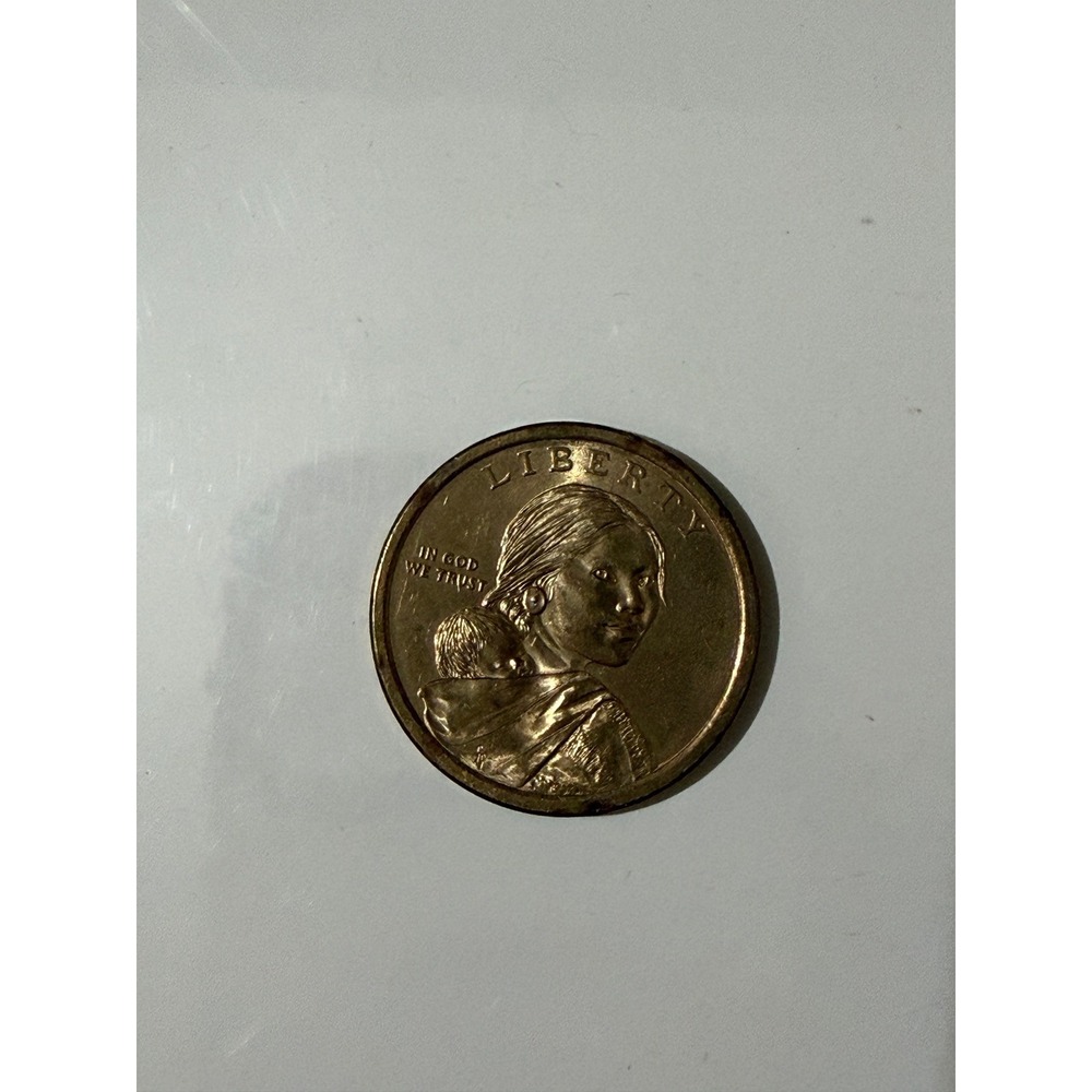 2011 P Sacagawea Native American Dollar Coin Wampanoag Treaty‎ 1621 $1 Golden